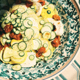 Giardino extra large ceramic salad bowl, Puglia, Italy