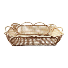 Load image into Gallery viewer, Woven Raffia Bread Basket, Rettangolo  - Ischia, Italy