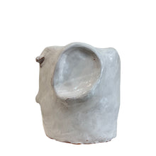 Load image into Gallery viewer, Ceramic Head Sculpture, White, Puglia, Italy - Dino