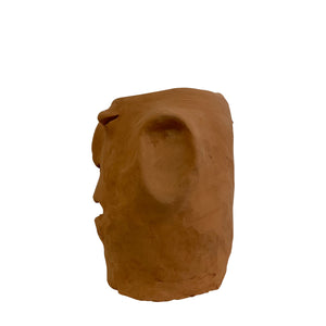 Ceramic Head Sculpture, Terracotta, Puglia, Italy - Giacomo