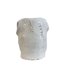 Load image into Gallery viewer, Ceramic Head Sculpture, White, Puglia, Italy - Luca