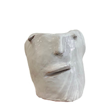 Load image into Gallery viewer, Ceramic Head Sculpture, White, Puglia, Italy - Marco