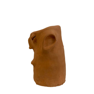 Ceramic Head Sculpture, Terracotta, Puglia, Italy - Mario