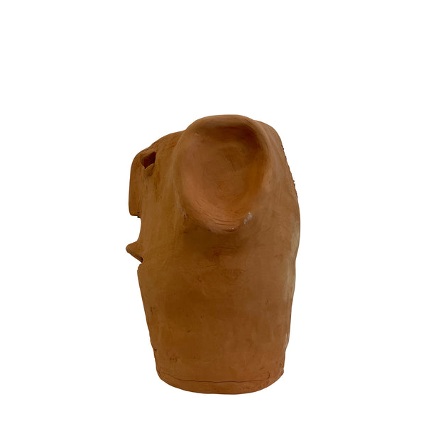 Ceramic Head Sculpture, Terracotta, Puglia, Italy - Rocco