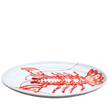 Load image into Gallery viewer, Lobster Large Oval Ceramic Serving Platter - Puglia, Italy