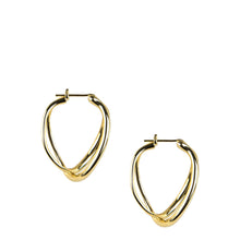 Load image into Gallery viewer, LO X ALEX AND TRAHANAS Corda Earring, Brass, Medium