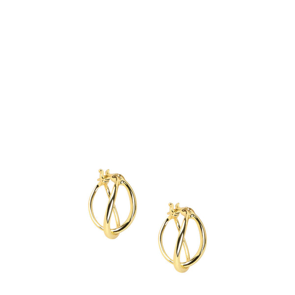 Corda Earring, Brass, small
