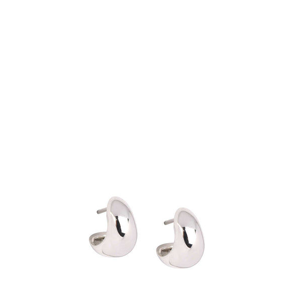 LO X ALEX AND TRAHANAS Chifferi hoop earrings, silver - piccolo (extra small)