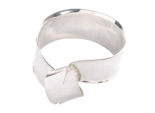 Load image into Gallery viewer, LOUISE OLSEN X ALEX AND TRAHANAS Silver Olive Leaf Bangle - small fit