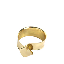 Load image into Gallery viewer, LOUISE OLSEN X ALEX AND TRAHANAS Gold-tone Olive Leaf Bangle - regular fit