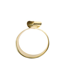 Load image into Gallery viewer, LO X ALEX AND TRAHANAS Gold-tone Olive Leaf Bangle - small fit