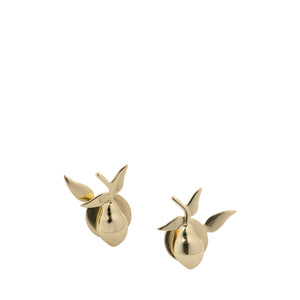LOUISE OLSEN X ALEX AND TRAHANAS Gold-Tone Limone stud earrings